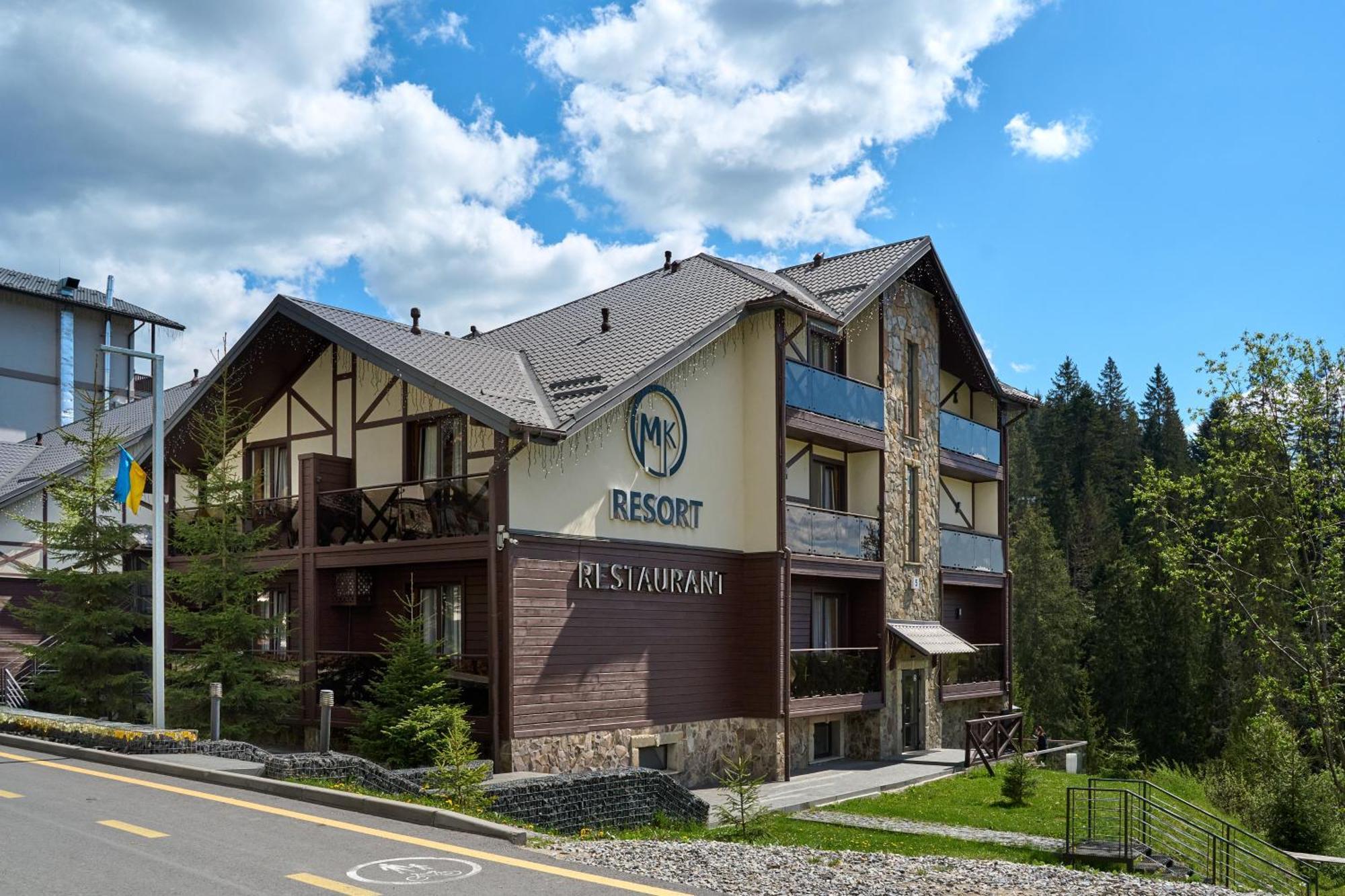 Mk Resort Bukovel Eksteriør billede